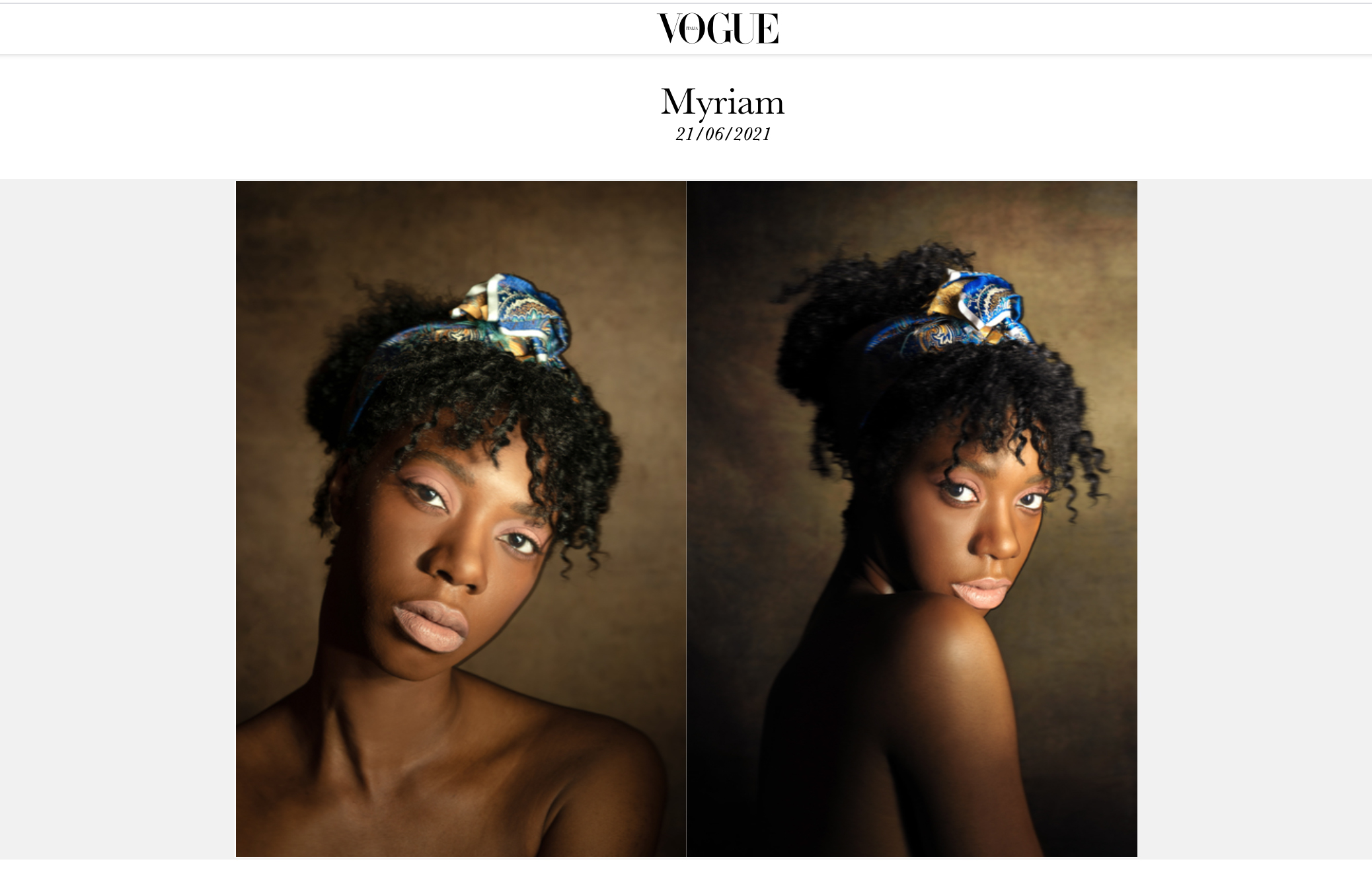 Photo Vogue Italia